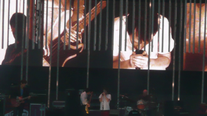 Concierto de Radiohead en Italia en el año 2008. Foto: T'nello (Flickr). Licencia CC.