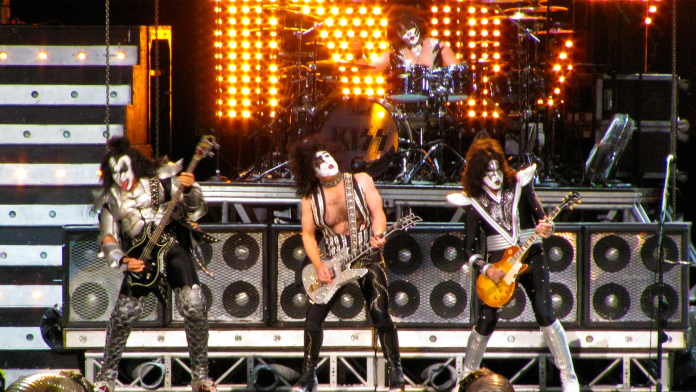 KISS en un concierto en Montreal de su gira ALIVE 35. Foto: Anirudh Koul (Flickr) Licencia CC.